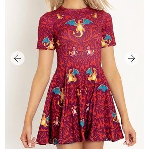 BlackMilk CHARMANDER EVIL TEE DRESS - LIMITED